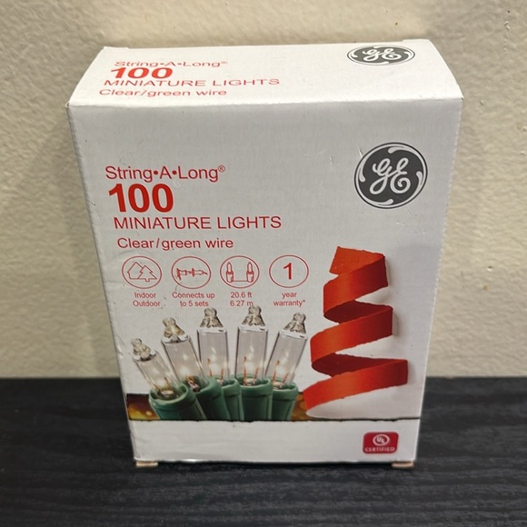 GE String-A-Long 100 Miniature Lights - Picture 2 of 2